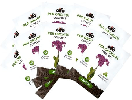 Concime liquido per Orchidee - Cifo - 2,5 ml per bustina (10 bustine)