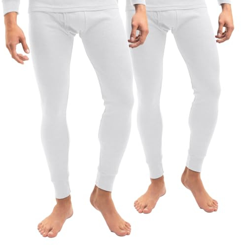 Celodoro 2er Pack Herren Ski-Thermo Unterhose - Lange Winter Unterhosen