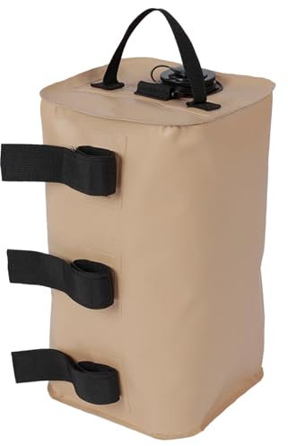 Heavy Duty Sandbags Black, Weighted Bags Set, Portable Windproof Sandbags, F7.87 * 12.6 Inches or Securing Tents, Gazebos, Outdoor Shelters, Camping, and Events Material: PVC