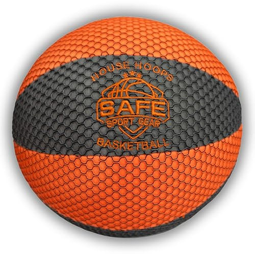Safe Sport Gear HouseHoops Basketball – Hochwertiger, Weicher Indoor Basketball für Zuhause – Langlebiges Design – Perfekt für Spaß & Bewegung im Innenbereich (Size 6)