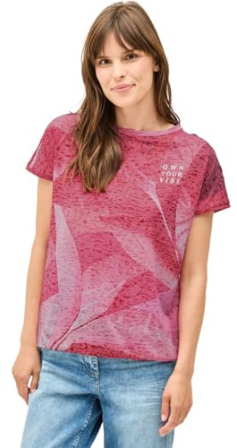 Damen T-Shirt in Ausbrenneroptik