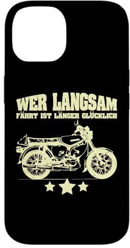 Witziger Spruch Simson S51 Moped Hülle für iPhone 14