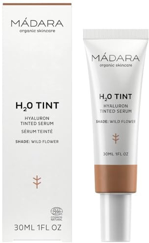 MÁDARA H2O Tint Hyaluron Tinted Serum, #4 WILD FLOWER 30ml - Ein getöntes Serum, das mit jedem Tropfen für schwerelose Feuchtigkeit und Frische sorgt – für einen strahlenden Teint.