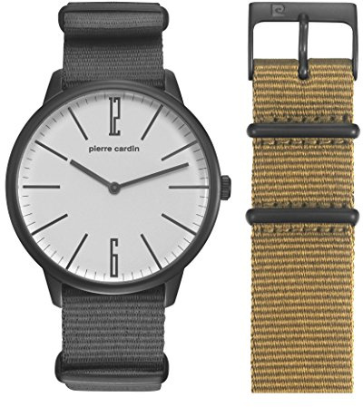 Pierre Cardin Herren-Armbanduhr La Gloire Analog Quarz Nylon