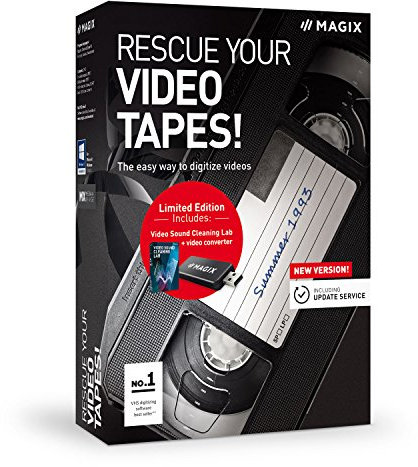 Rescue your Videotapes! - Version 9 - Digitizing Video Cassettes Made Easy (PC)