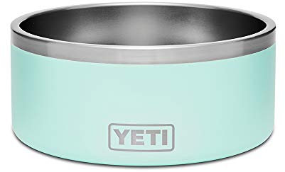 YETI Boomer 8 Hundenapf aus Edelstahl, rutschfest, hält 1,8 l, Meeresschaum