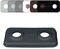 Pack of 5 Pieces Twin Double Radiator Pipe Collars, Anthracite Grey, for Pipe diameters: 15mm 16mm 18mm 21, 3mm; Heating Pipe Hole Covers/Rings/Surrounds/Roses, Plastic (18mm, RAL 7016)