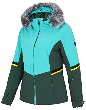 Ziener Damen Toyah Lady (Jacket Ski Snowboard-Jacke/Atmungsaktiv, Wasserdicht, Mermaid Green, 36