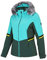 Ziener Damen Toyah Lady (Jacket Ski Snowboard-Jacke/Atmungsaktiv, Wasserdicht, Mermaid Green, 36