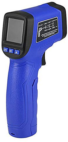 Pirometro per Forno, Range -50 °C / 580 °C, Batteria inclusa, Termometro Digitale a Infrarossi