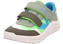 Superfit Jungen Kicks Sneaker, Hellgrün Türkis 7500, 33 EU Weit