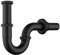 Keymark - Sifone a tubo universale per lavabo e lavabo, in ottone, 1 1/4 x 32 mm, sifone sifone per bagno, sifone da bagno, sifone per scarico su misura