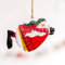 Flybloom Weihnachtsengel Ornamente Zinn Weihnachtsmann Engel Ornamente Christbaumschmuck (Stil 5)