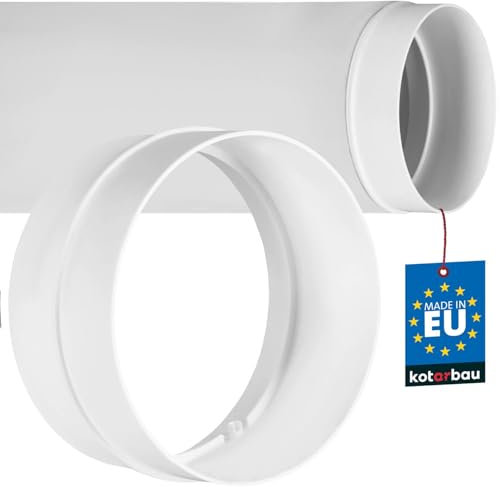KOTARBAU® Raccord pour tuyau de ventilation - Diamètre : 125 mm