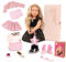 Our Generation Puppe Stella mit 3 Outfits – Bewegliche 46 cm Puppe mit Puppenkleidung, Kamm, Zubehör und langen blonden Haaren zum Frisieren – Spielzeug ab 3 Jahren (19 Teile)