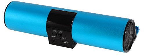 Ruilogod Interruptor de encendido/apagado al aire libre 3.0 + altavoz Bluetooth inalámbrico EDR azul