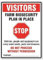 Farm Biosecurity Plan In Place Schild Landwirtschaft Schilder Biosicherheit Schilder Metall Blechschild 30,5 x 40,6 cm Vorsicht Gefahr Sicherheit Warnhinweise Hinweisschilder