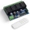 QIACHIP 4 Kanäle WIFI Intelligenter Schalter mit RF Sender Ewelink APP Relais Schaltmodul Controller DIY Fernbedienung Garagentor kompatibel mit Alexa Google Assistant