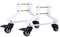 DAZZLEEX 2 soportes para calentador eléctrico, patas de calentador eléctrico, pies resistentes, radiador de 10 cm