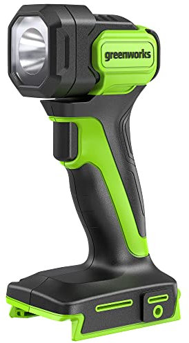 Greenworks 24V Cordless High Intensity LED Flashlight Kit, 200lm Handheld Light, Tool Only