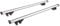 Trintion 2PCS Car Roof Bars Lockable Car Rail Rack for Cars with Roof Rails 48 Aluminum Alloy Streamline Roof Rack for Holidays and Luggage Transportation