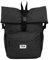 FILA Unisex TEMA Trekking Rolltop Backpack, Black