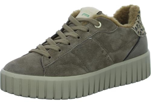 Igi&Co Damen D.ares Green Oxford-Schuh, Schlamm, 37 EU