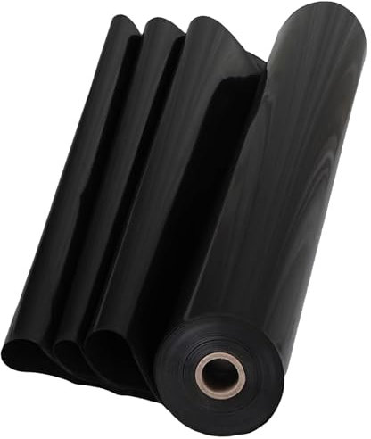 Teichfolie HDPE Poolfolie 0.2mm 2x3.0m 6x6.0m Vorgeformte Teichplane für Garten, Einfaches Schneiden Flexibel Teichmembran für Bachläufe Wasserfälle 8x9.0m 11x12.0m Dichtungsfolie(Größe:6x3.0m)