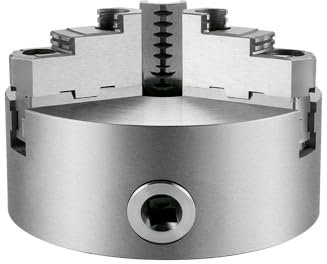 K11-160A K11-200A K11-250A 3-Backen-Drehfutter, selbstzentrierend, umkehrbare Backe for CNC-Drehmaschine, Schleifen, Fräsmaschine, Bohrer(K11-250A 10 inch)