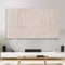 Solid Color TV Cover - Thick Cotton and Linen Dust Cover Cloth for Indoor 19-80 Inch LCD LED Screen Protection (Universal - Bedroom, Living Room - Art Decoration) (Color: Color4, Size: 70in)