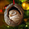 Ornamento Natalizio Con Animali, Decorazioni Albero Di Natale Ciondoli, Modello Animale Albero Natale Motivo Animale Albero Di Natale Ornamento Acrilico 2D Pendenti Addobbi Natalizi Regali