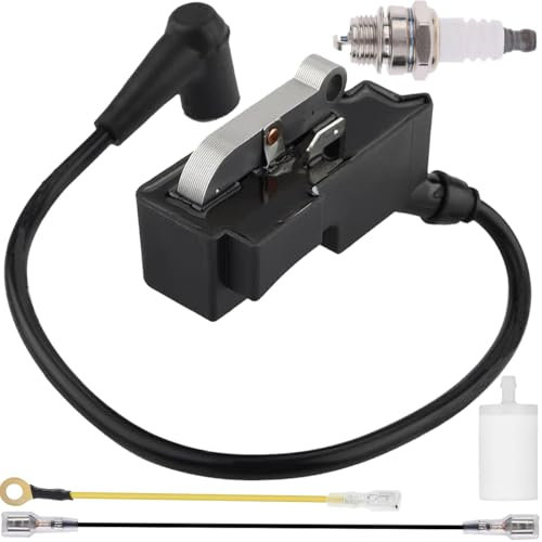 ZAMDOE 544047001 Module de Bobine d'allumage pour Husqvarna 390 385 375 372 371 XP 365 362 359 357 353 351 350 346 345 340 338 339 455 460 461 Pièces de tronçonneuse Remplace 537 16 22-04, 5440471-01