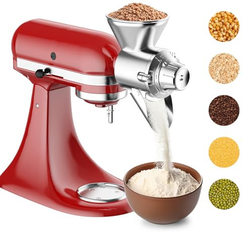 Getreidemühle Aufsatz für Kitchenaid Standmixer