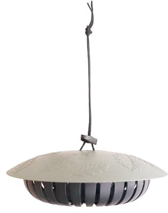 Rosewood Recycelter Wildvogel-Futterspender für Erdnüsse – hängende oder stangenmontierte Futterstation für kleine Gartenvögel – umweltfreundlich, leicht zu reinigen und zu befüllen – robuster