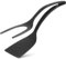 LABRIMP Spatule Pince pour Œufs au Plat Spatule Souple Anti-Rayures Outil Cuisine Pratique pour Omelettes et Steak Matériau Sain Maison