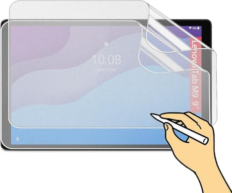 nvskvd Film Protecteur d'écran Papier pour Lenovo Tab M9 9 Zoll, 2 Pièces | Film PET Mat Compatible Stylo, Anti-Empreintes