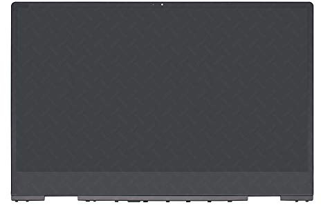 FTDLCD 15,6 pulgadas FHD IPS LED LCD pantalla táctil digitalizador Asamblea para HP Envy x360 15-ds0004au 15-ds0004na 15-ds0004nc 15-ds0004nf con marco(marco negro) 1920x1080 30 pines (no para 40