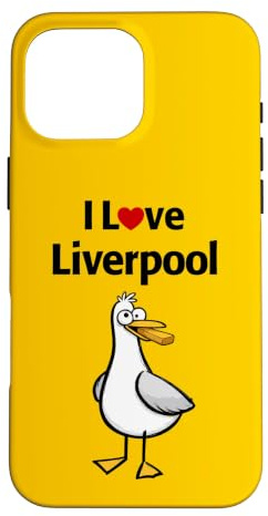 I Love Liverpool Case for iPhone 16 Pro Max