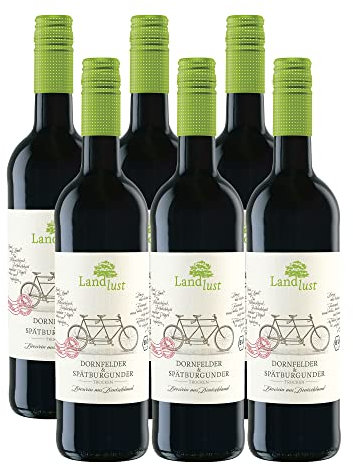 Landlust Dornfelder Spätburgunder BIO Vegan trocken (6 x 0.75 l)