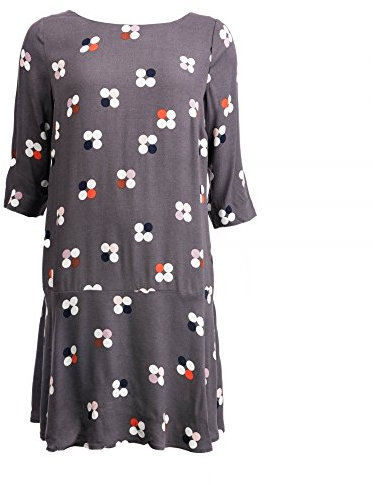 White Stuff Savannah Womens Tunic Dress AW17 Grey Print UK12 EU40 US8