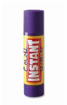Barra Adhesiva Instant Educa Color 12361/ 20g/ 1 unidad