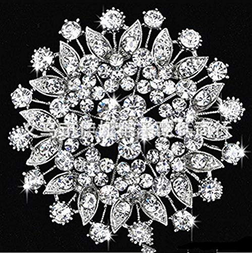 Uteruik Broche Diamant pour Femme