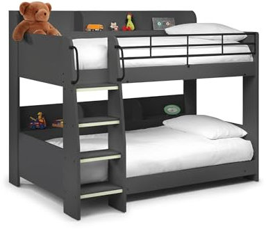 Julian Bowen Domino Bunk Bed, Anthracite