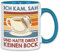 wowshirt Tasse Ich Kam Sah und Hatte Direkt Keinen Bock Faultier Arbeit Job, Farbe:White - Light Blue