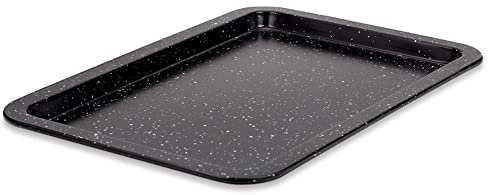 NAVA Bandeja para hornear | Sartén | Bandeja para pizza con revestimiento de granito NATURE 43,5 cm