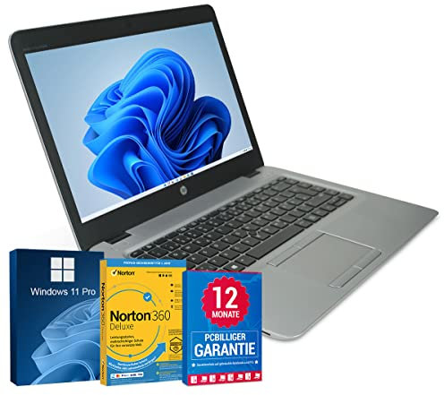 HP EliteBook 840 G3 14 Laptop Intel Core i5-6200U@ fino a 2,8 GHz 8 GB 256 GB SSD con Windows 11 Pro & GRATIS software antivirus Webcam inclusa 12 mesi (ricondizionato), (PCB2-334991683)