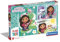 Clementoni DreamWorks Gabby's Dollhouse - 3 Puzzle mit 48 Teilen für Kinder ab 5 Jahren, Buntes Kinderpuzzle mit besonderer Leuchtkraft, 25290 von Clementoni