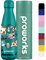 Proworks Botellas de Agua Deportiva de Acero Inoxidable | Cantimplora Termo con Doble Aislamiento para 12 Horas Caliente y 24 Horas de Bebida Fría - 1L Trullo Tentador Las Vacas Son Legen-Dairy