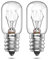 Bonlux 15W Screw Bulb Salt Lamp Dimmable E14 SES Small Edison Pygmy Bulb, Scentsy Replacement Plug in Wax Melt Burner Bulbs, Fridge Light Oven Lamp, Microwave 220V 230V 240V, Warm White