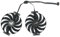RAKSTORE Graphics Card Cooling Fan Replacement for ASUS RTX 3050 TUF Gaming Quiet Cooler Fan